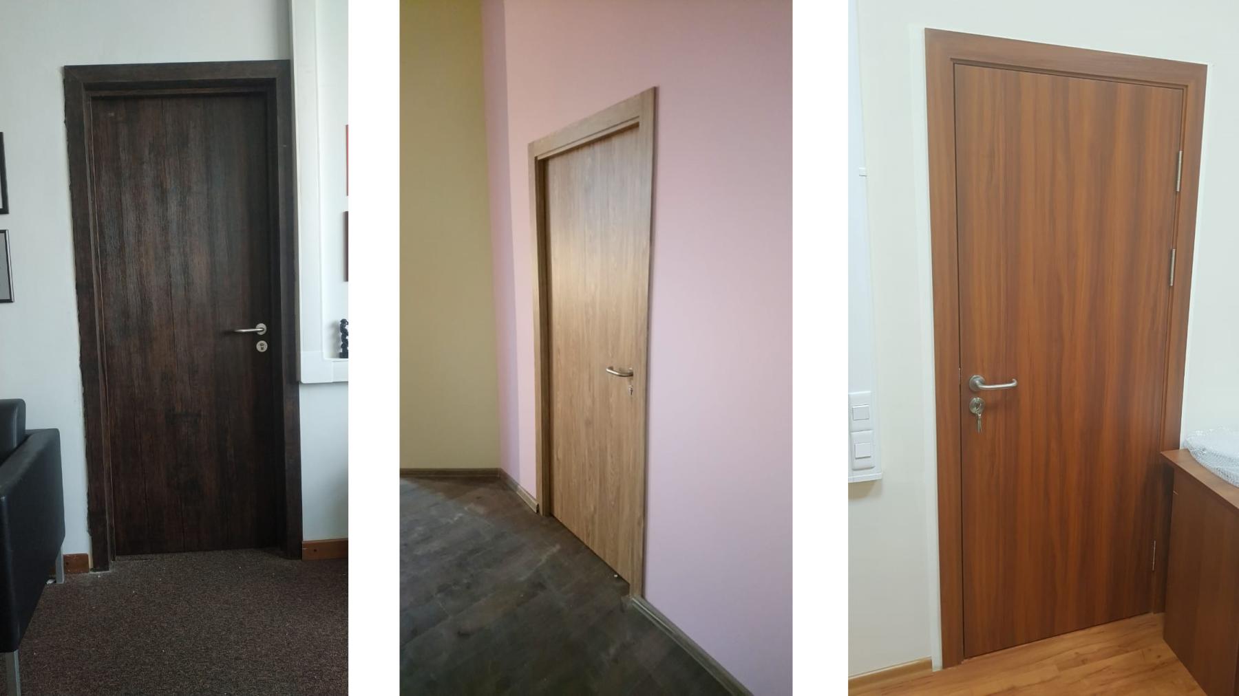 Распашные деревянные двери класса эконом из коллекции Velvet
